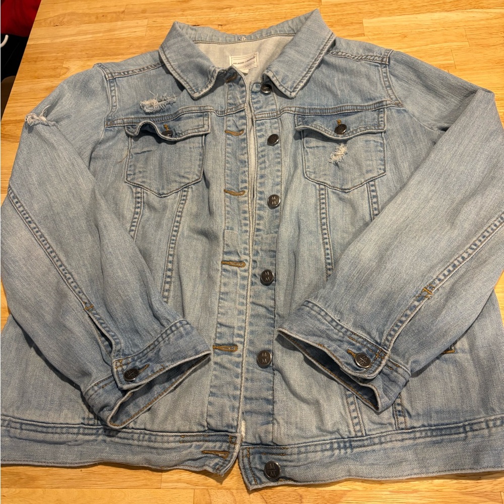Melrose and Market Light Blue Jean Jacket